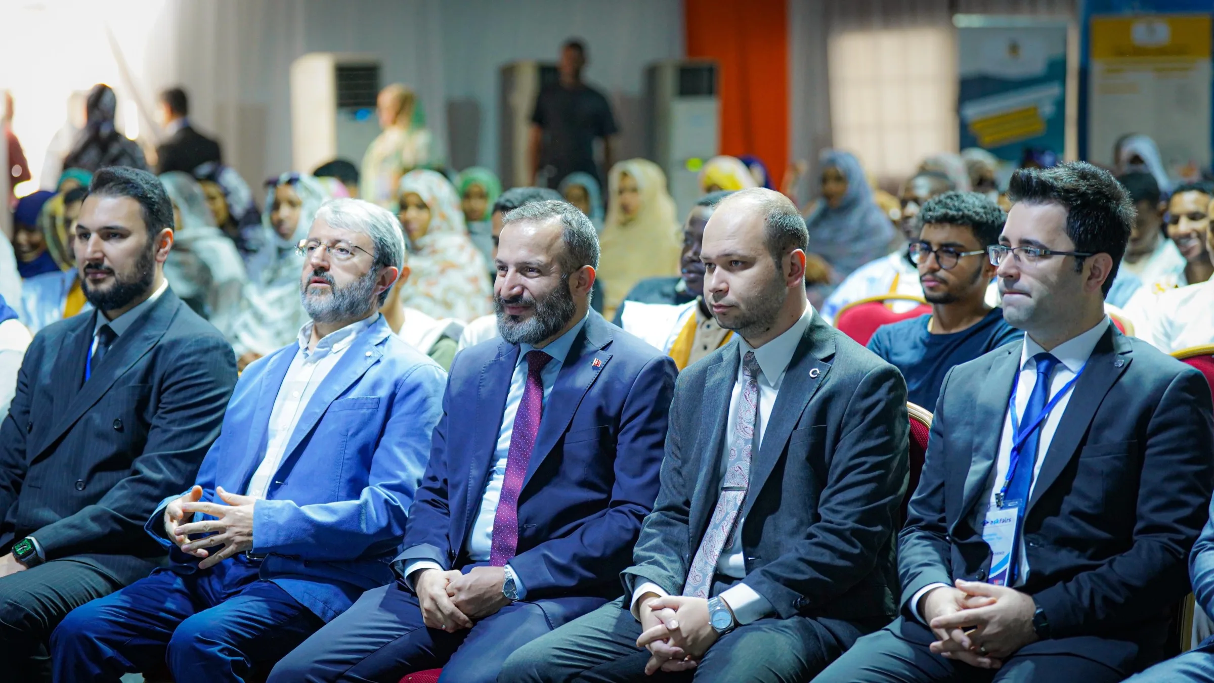 VIP guests at education fair